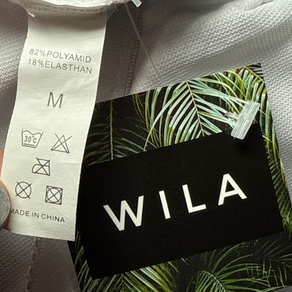 NWT WILA floral‎ one piece swim suit womens medium resort cruise tropical - Picture 5 of 6